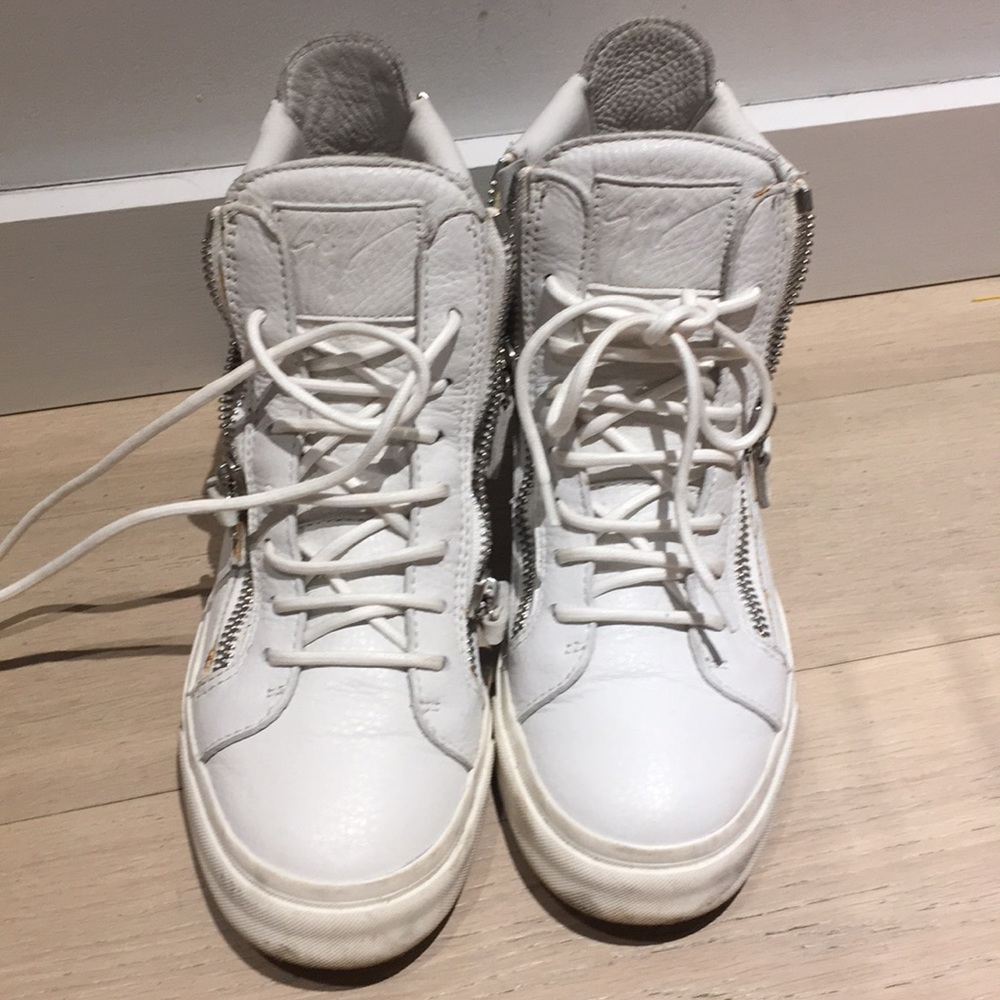 Giuseppe high top zip sneakers